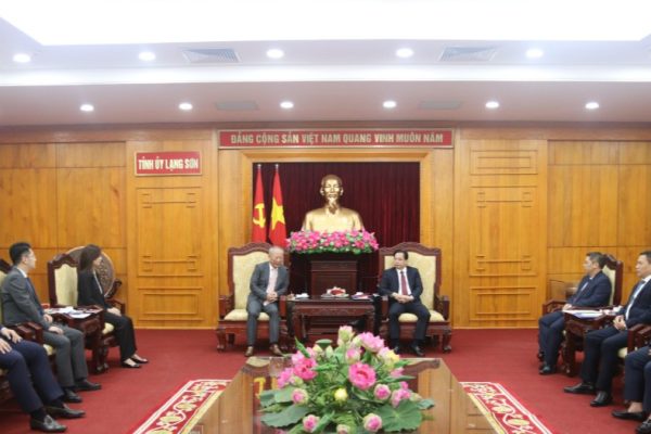 Tập đoàn xây dựng hàng đầu ở Trung Quốc của ông Nghiêm Giới Hòa muốn đặt trụ sở, hợp tác đầu tư loạt dự án “khủng” tại tỉnh Lạng Sơn
