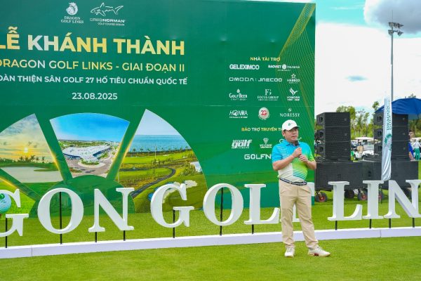 Dragon Golf Links khánh thành giai đoạn 2: Hoàn thiện 27 hồ golf tiêu chuẩn quốc tế