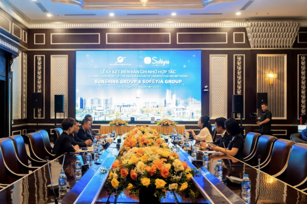 Sunshine Group “bắt tay” hai tập đoàn toàn cầu, kiến tạo chuẩn sống thông minh – cao cấp tại Việt Nam