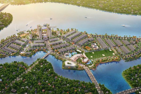Toàn cảnh đô thị đảo sát vách TP.HCM, đối diện dự án 72.000 tỷ của Sun Group, góp phần đẩy giá đất tăng gấp 10 lần
