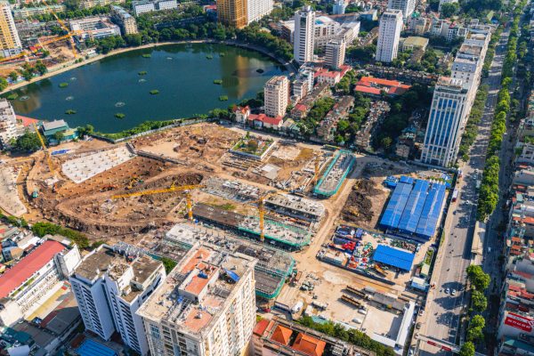 Toàn cảnh dự án hiếm hoi nằm trong vành đai 1 của Vinhomes: Giá bán thấp nhất 78 tỷ đồng/căn, số tầng hầm gần bằng tầng nổi