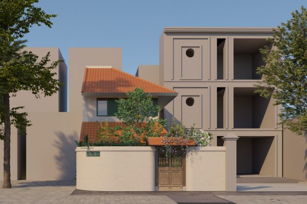 Thiết kế nhà đậm chất chất truyền thống cho diện tích đất 100m2