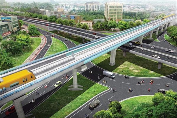 Phê duyệt phương án tuyến metro số 5 Văn Cao – Hòa Lạc dài gần 40km