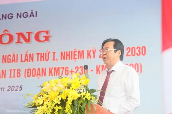 Quảng Ngãi: Khởi công Dự án đường ven biển Dung Quất – Sa Huỳnh