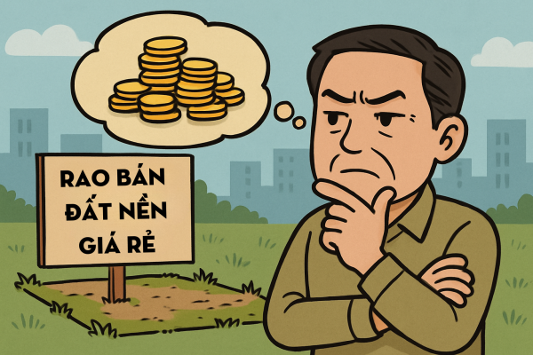 Dân đầu tư địa ốc lão luyện tiết lộ: Vì sao có những loại đất nền rao bán giá rẻ bất ngờ đến mấy cũng không mua?