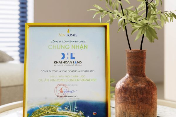 Khải Hoàn Land ký kết cùng Vinhomes, chính thức phân phối Vinhomes Green Paradise