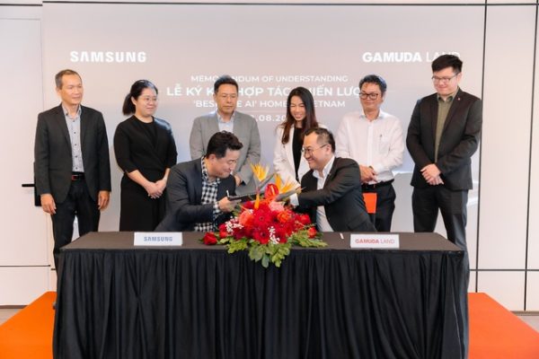 Gamuda Land Việt Nam bắt tay Samsung, kiến tạo giải pháp sống thông minh và bền vững