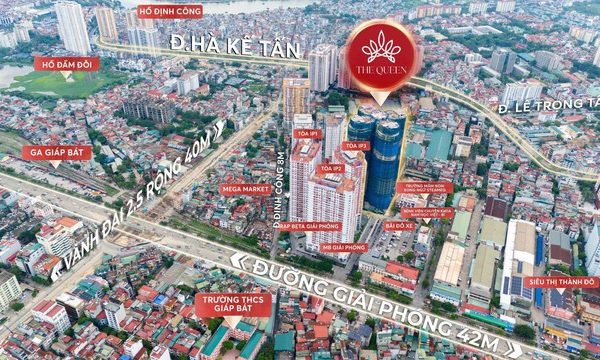 The Queen – Biểu tượng mới giữa vùng lõi thủ đô khan hiếm nguồn cung