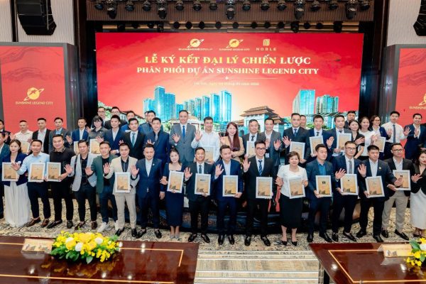 Đông đảo đại lý “ra quân”, Sunshine Legend City sẵn sàng định hình chuẩn sống mới phía Đông Hà Nội