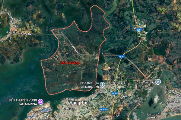Hòn đảo chỉ cách trung tâm Vũng Tàu 3 km từng được đề xuất làm sân bay, nay có thể trở thành khu đô thị mới của Sun Group