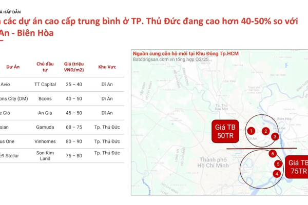 Đâu là “vùng trũng” về giá căn hộ tại “siêu đô thị” TP.HCM?