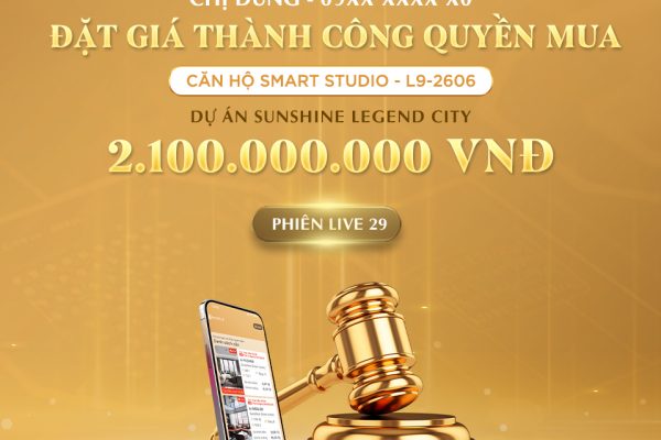 Livestream tối 14/10: Sunshine Legend City ghi điểm với giải pháp “né nắng đón gió” và bộ sưu tập căn góc view sông Hồng