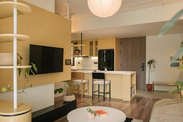 Căn hộ nhỏ 58m2 nhưng đủ đầy ấm cúng