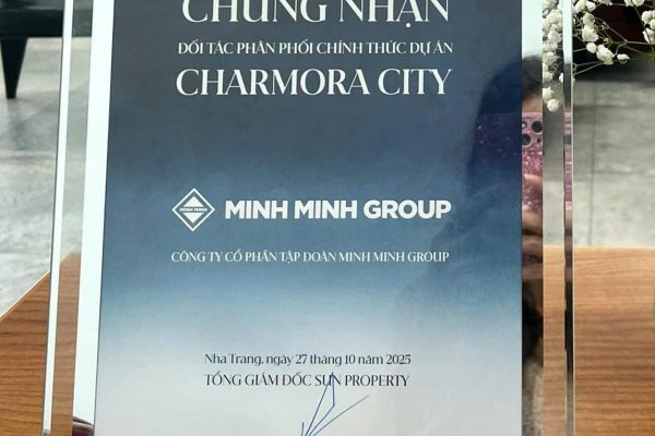 Minh Minh Group – Đại lý F1 phân phối dự án Charmora City tại Sun Group Nha Trang