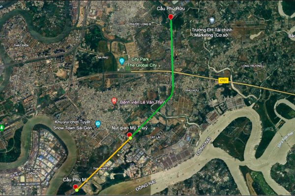 TP.HCM: Đoạn đường dài 8 km nhưng có hơn 10.000 căn hộ chung cư, nối cảng lớn nhất với sân bay rộng nhất Việt Nam