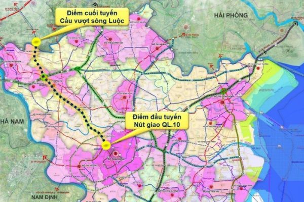 Hưng Yên khởi công tuyến đường đặt biệt quan trọng gần 5.000 tỷ đồng, đi qua 7 xã, phường kết nối phường Thái Bình với Phố Hiến